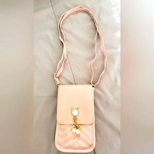 Fashion Women Artificial Leather Solid Color Hasp Phone Bag Shoulder Bag 3/$25